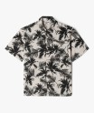 Chemise manches courtes à motifs palmiers garçon